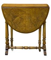 Fine Burr Walnut Sutherland Table (5 of 6) Fine Burr Walnut Sutherland Table (5 of 6)