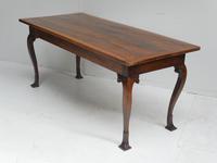 Antique Walnut Dining Table 167cm Long