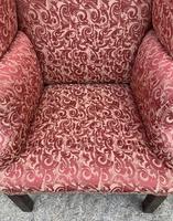 Victorian Mahogany Framed Wing Armchair (11 of 15) Victorian Mahogany Framed Wing Armchair (11 of 15)