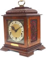 Vintage English Westminster Chime Bracket Clock – Solid Mahogany Musical Mantel Clock (4 of 10) Vintage English Westminster Chime Bracket Clock – Solid Mahogany Musical Mantel Clock (4 of 10)