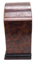 Impressive Amboyna Burr Walnut Edwardian Timepiece Mantel Clock by Dent London (5 of 10) Impressive Amboyna Burr Walnut Edwardian Timepiece Mantel Clock by Dent London (5 of 10)