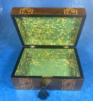 Victorian Walnut Tunbridge Ware P Box (9 of 9) Victorian Walnut Tunbridge Ware P Box (9 of 9)