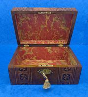 Victorian Mahogany Box with Tunbridge Ware Bands (8 of 15) Victorian Mahogany Box with Tunbridge Ware Bands (8 of 15)