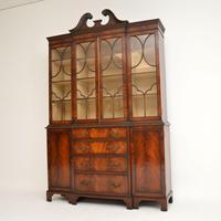 Antique Mahogany Breakfront Bookcase (15 of 22) Antique Mahogany Breakfront Bookcase (15 of 22)