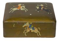 Indian Lacquer Box c1900 (5 of 6) Indian Lacquer Box c1900 (5 of 6)