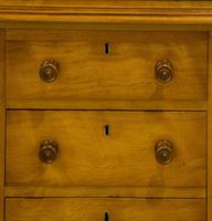 Quilted Birch Kneehole Desk (8 of 8) Quilted Birch Kneehole Desk (8 of 8)