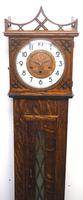 Grandmother Clock Fine Musical Longcase Clock Oak & White Dial c.1930 (5 of 14) Grandmother Clock Fine Musical Longcase Clock Oak & White Dial c.1930 (5 of 14)
