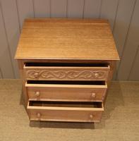Small Limed Oak Chest of Drawers (5 of 10) Small Limed Oak Chest of Drawers (5 of 10)