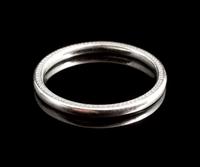 Vintage Art Deco Platinum Wedding Band (6 of 12) Vintage Art Deco Platinum Wedding Band (6 of 12)