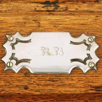 Victorian Oak Inkwell Stand (6 of 7) Victorian Oak Inkwell Stand (6 of 7)