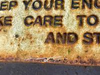 Large Heavy Rusted Cast Iron Railway Plaque Sign Train Notice (13 of 25) Large Heavy Rusted Cast Iron Railway Plaque Sign Train Notice (13 of 25)