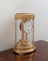 French Claude Grivolas Oval Cased 400 Day Torsion Mantle Clock c.1900 (6 of 8) French Claude Grivolas Oval Cased 400 Day Torsion Mantle Clock c.1900 (6 of 8)