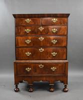 18th Century Walnut Chest on Stand