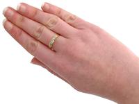 0.66ct Diamond & 18ct Yellow Gold Five Stone Ring - Antique 1911 (7 of 9) 0.66ct Diamond & 18ct Yellow Gold Five Stone Ring - Antique 1911 (7 of 9)