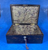 Victorian Coromandel Box with Mother of Pearl Escutcheons (3 of 14) Victorian Coromandel Box with Mother of Pearl Escutcheons (3 of 14)