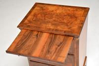 Antique Burr Walnut Bachelors Chest of Drawers (7 of 9) Antique Burr Walnut Bachelors Chest of Drawers (7 of 9)