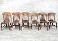 6x Windsor Slatback Kitchen Chairs (4 of 7) 6x Windsor Slatback Kitchen Chairs (4 of 7)