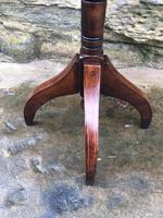 Edwardian Inlaid Mahogany Tripod Wine Table (6 of 7) Edwardian Inlaid Mahogany Tripod Wine Table (6 of 7)