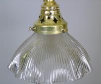 Good Holophane Brass Rise & Fall Chandelier Light Fitting 1904 (3 of 7) Good Holophane Brass Rise & Fall Chandelier Light Fitting 1904 (3 of 7)