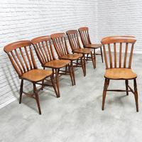 19th Century Matching Set of 6 Windsor Kitchen Chairs (2 of 6) 19th Century Matching Set of 6 Windsor Kitchen Chairs (2 of 6)
