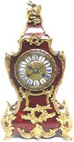 Wow! Phenomenal French Boulle Mantel Clock Red Shell floral Ormolu Mounts 8 Day Mantle Clock (10 of 10) Wow! Phenomenal French Boulle Mantel Clock Red Shell floral Ormolu Mounts 8 Day Mantle Clock (10 of 10)