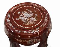 Pair Chinese Barrel Seats Pedestal Stand Tables (11 of 11) Pair Chinese Barrel Seats Pedestal Stand Tables (11 of 11)