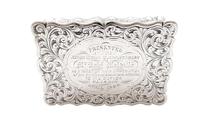 Antique Victorian Sterling Silver Snuff Box 1852 (2 of 11) Antique Victorian Sterling Silver Snuff Box 1852 (2 of 11)