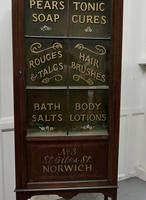 Edwardian Mahogany Sign Painted Perfumery Cupboard (2 of 7) Edwardian Mahogany Sign Painted Perfumery Cupboard (2 of 7)