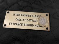 Country House Front Door Sign (2 of 3) Country House Front Door Sign (2 of 3)
