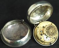 Antique Silver Pair Case Pocket Watch Fusee Verge Escapement Key Wind Enamel Dial W J Wolverhampton (4 of 11) Antique Silver Pair Case Pocket Watch Fusee Verge Escapement Key Wind Enamel Dial W J Wolverhampton (4 of 11)