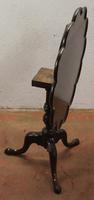 1850's Elegant Shaped Mahogany Tripod Side Table on Cab Legs (2 of 5) 1850's Elegant Shaped Mahogany Tripod Side Table on Cab Legs (2 of 5)