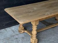 French Bleached Oak Refectory Farmhouse Dining Table (4 of 26) French Bleached Oak Refectory Farmhouse Dining Table (4 of 26)
