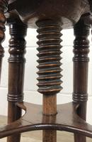 Antique Victorian Walnut Piano Stool (5 of 9) Antique Victorian Walnut Piano Stool (5 of 9)