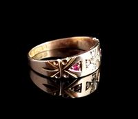 Victorian Ruby and Diamond Ring, Maltese Cross, 15ct Yellow Gold (2 of 12) Victorian Ruby and Diamond Ring, Maltese Cross, 15ct Yellow Gold (2 of 12)