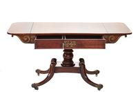 Fine Regency Rosewood Sofa Table with Gilded Brass Mounts (2 of 9) Fine Regency Rosewood Sofa Table with Gilded Brass Mounts (2 of 9)