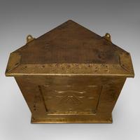 Petite Corner Cupboard, Brass, Mahogany, Wall, Cabinet, Art Nouveau, Victorian (2 of 12) Petite Corner Cupboard, Brass, Mahogany, Wall, Cabinet, Art Nouveau, Victorian (2 of 12)