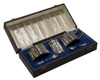 Boxed Solid Silver Cruet Set (2 of 8) Boxed Solid Silver Cruet Set (2 of 8)