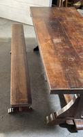 French Farmhouse Dining Table & Benches Set (30 of 33) French Farmhouse Dining Table & Benches Set (30 of 33)