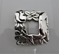 Georg Jensen/Arno Malinowski Silver Deer & Squirrel Brooch (6 of 7) Georg Jensen/Arno Malinowski Silver Deer & Squirrel Brooch (6 of 7)