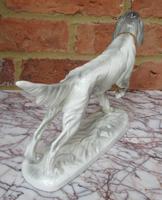Hertwig & Co, Katzhutte Porcelain Figurine of an English Setter, 1914-1945 (5 of 7) Hertwig & Co, Katzhutte Porcelain Figurine of an English Setter, 1914-1945 (5 of 7)