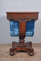 Regency mahogany work table lamp table (2 of 5) Regency mahogany work table lamp table (2 of 5)