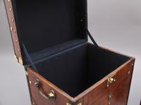 Pair of 20th Century Leather Bound ex Army Trunks in Excellent Condition (3 of 11) Pair of 20th Century Leather Bound ex Army Trunks in Excellent Condition (3 of 11)