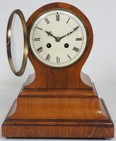 Impressive Solid Walnut Drum Head Striking Mantel Clock PHS Mantle Clock (2 of 12) Impressive Solid Walnut Drum Head Striking Mantel Clock PHS Mantle Clock (2 of 12)