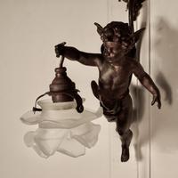 A Pretty French Ormolu Cherub Wall Light (6 of 9) A Pretty French Ormolu Cherub Wall Light (6 of 9)
