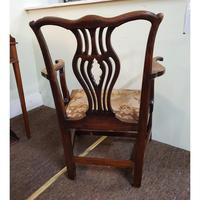 18th Century Walnut Arm or Desk Chair (6 of 7) 18th Century Walnut Arm or Desk Chair (6 of 7)