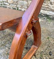 Antique Pitch Pine Gothic Style Church Pew Bench (8 of 13) Antique Pitch Pine Gothic Style Church Pew Bench (8 of 13)