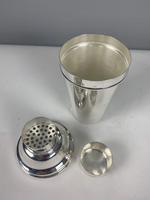 Davies & Powers Silver Plate Art Deco Stepped Cocktail Shaker; 1930’s (4 of 7) Davies & Powers Silver Plate Art Deco Stepped Cocktail Shaker; 1930’s (4 of 7)