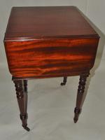Regency Mahogany Work Pembroke Table (8 of 8) Regency Mahogany Work Pembroke Table (8 of 8)