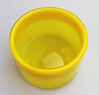 Erik Hoglund : Scandinavian Kosta Boda Art Glass Large Canary Yellow Bowl & Saucer c.1960 (9 of 10) Erik Hoglund : Scandinavian Kosta Boda Art Glass Large Canary Yellow Bowl & Saucer c.1960 (9 of 10)