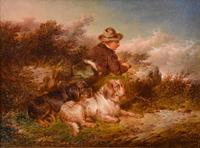 Oil Painting by Paul Jones “The Young Gamekeeper” (3 of 4) Oil Painting by Paul Jones “The Young Gamekeeper” (3 of 4)